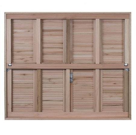 JANELA 100X100 EUCALIPTO GUILHOTINA VQ VENEZIANA EWK G990 RONDOSUL [1625]