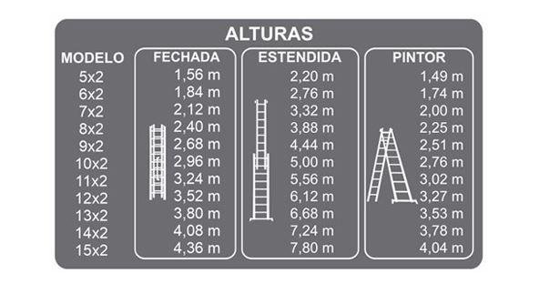 ESCADA ALUMINIO EXTENSIVA 2X15D 7,8M BOTAFOGO (ESC0624)