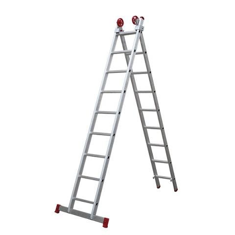 ESCADA ALUMINIO EXTENSIVA 2X15D 7,8M BOTAFOGO (ESC0624)