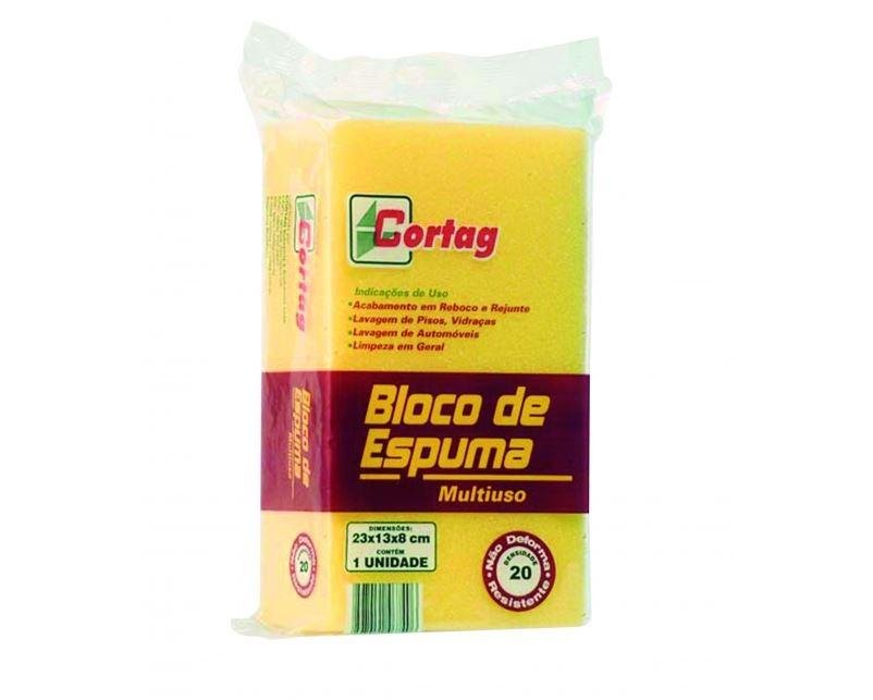 BLOCO DE ESPUMA 23X13 CORTAG (60950)