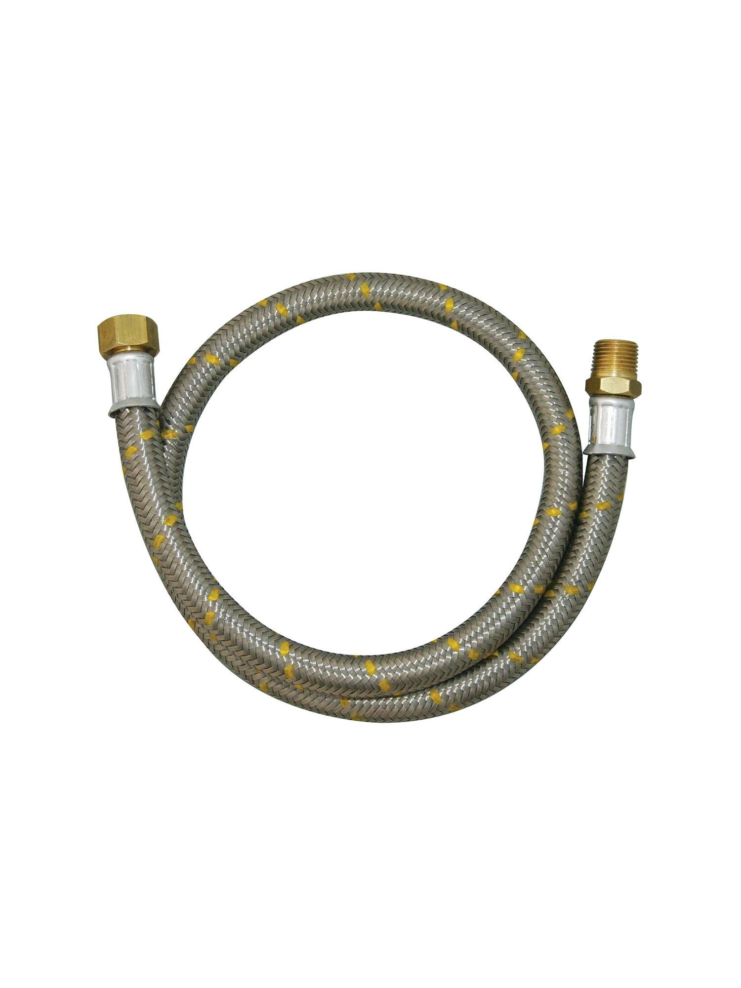 LIGACAO FLEXIVEL PARA GAS 3/8 1,0MT JACKWAL (002543)