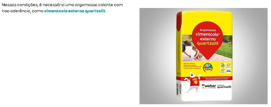 CIMENTO AC3 EXTERNO CINZA 20KG.QUARTZOLIT (0069.00001.0020PA)