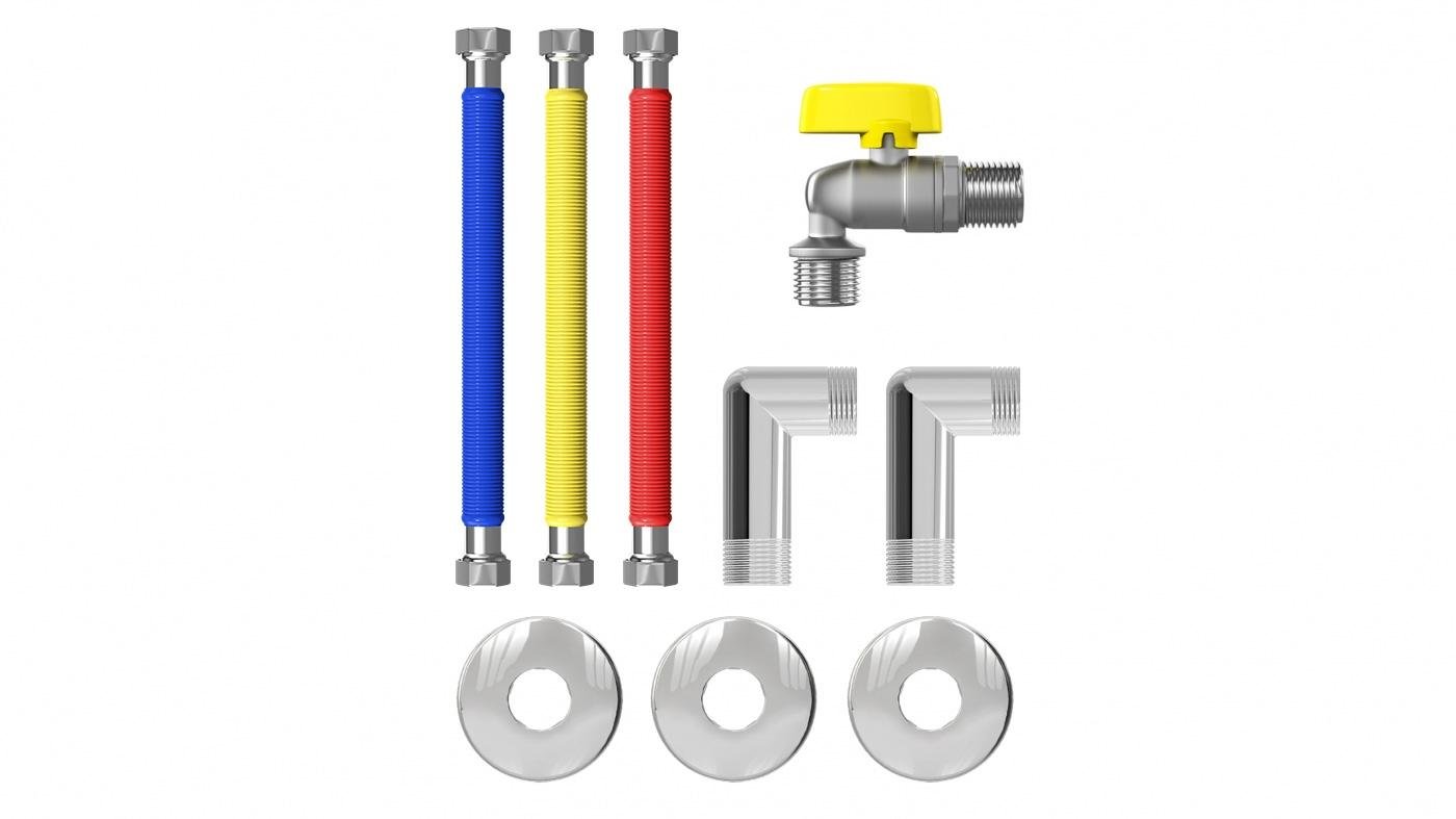KIT COMPLETO PARA INSTALACAO DE AQUECEDOR A GAS CENSI (7560-1)