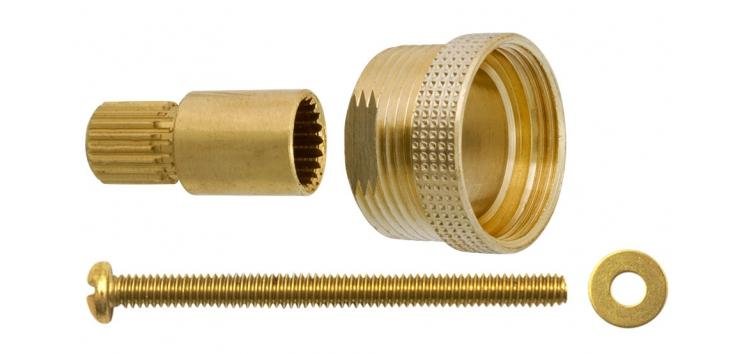 PROLONGADOR PARA REGISTRO DOCOL CASTELO POLIACETAL 10MM BLUKIT (161607-212)