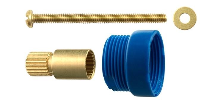 PROLONGADOR PARA REGISTRO DOCOL CASTELO POLIACETAL 10MM BLUKIT (161607-212)