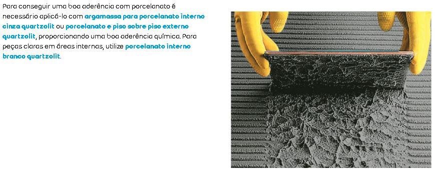 CIMENTO PORCELANATO PISO/PISO EXTERNO BRANCO 20KG QUARTZOLIT (0100.00000.0020PA)