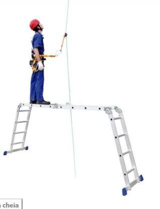 ESCADA ALUMINIO MULTIFUNCIONAL COM PLATAFORMA 4X3 MOR (5223)