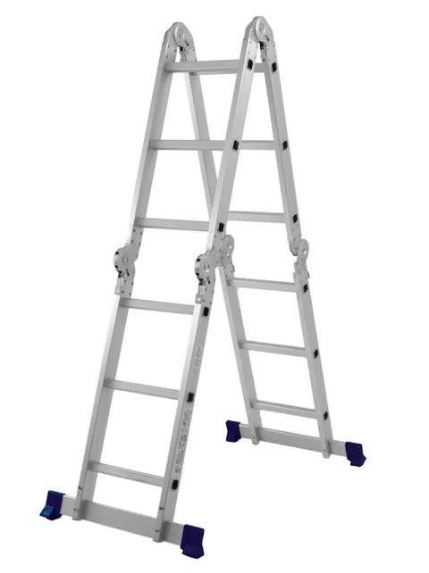 ESCADA ALUMINIO MULTIFUNCIONAL COM PLATAFORMA 4X3 MOR (5223)