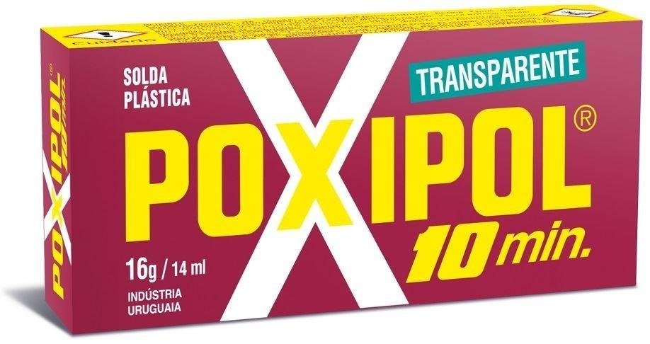 POXIPOL 16GR/14ML PEQUENO TRANSPARENTE (1538)