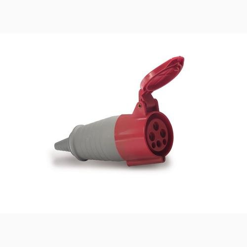 INDUSTRIAL VERMELHO PLUG FEMEA 32A 3P+T 380/440V IP-44 SOPRANO