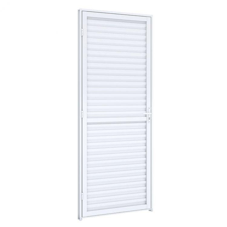 PORTA EXTERNA ALUMINIO LAMINADA 215X085 DIREITA RIOBRAS (A130.2)