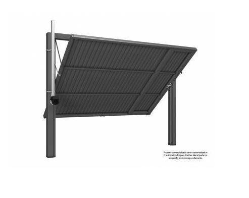 PORTA EXTERNA CONTRAPESO PARA GARAGEM 220X240 DIREITA MECAL (P401.2)