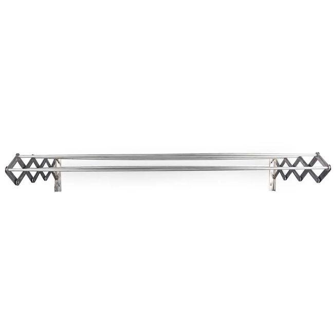 VARAL SANFONADO 100CM ALUMINIO MOR (6037)