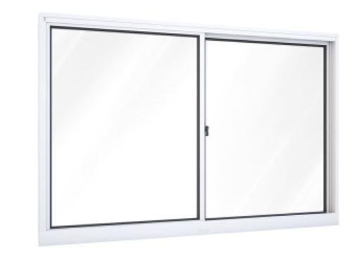 JANELA ALUMINIO SEM GRADE 2 FOLHAS MOVEIS 100X150 RIOBRAS (A392.0)