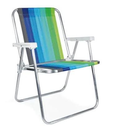 CADEIRA ALUMINIO MOR (002101)